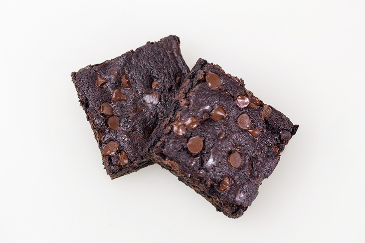 Two Double Chocolate Brownies